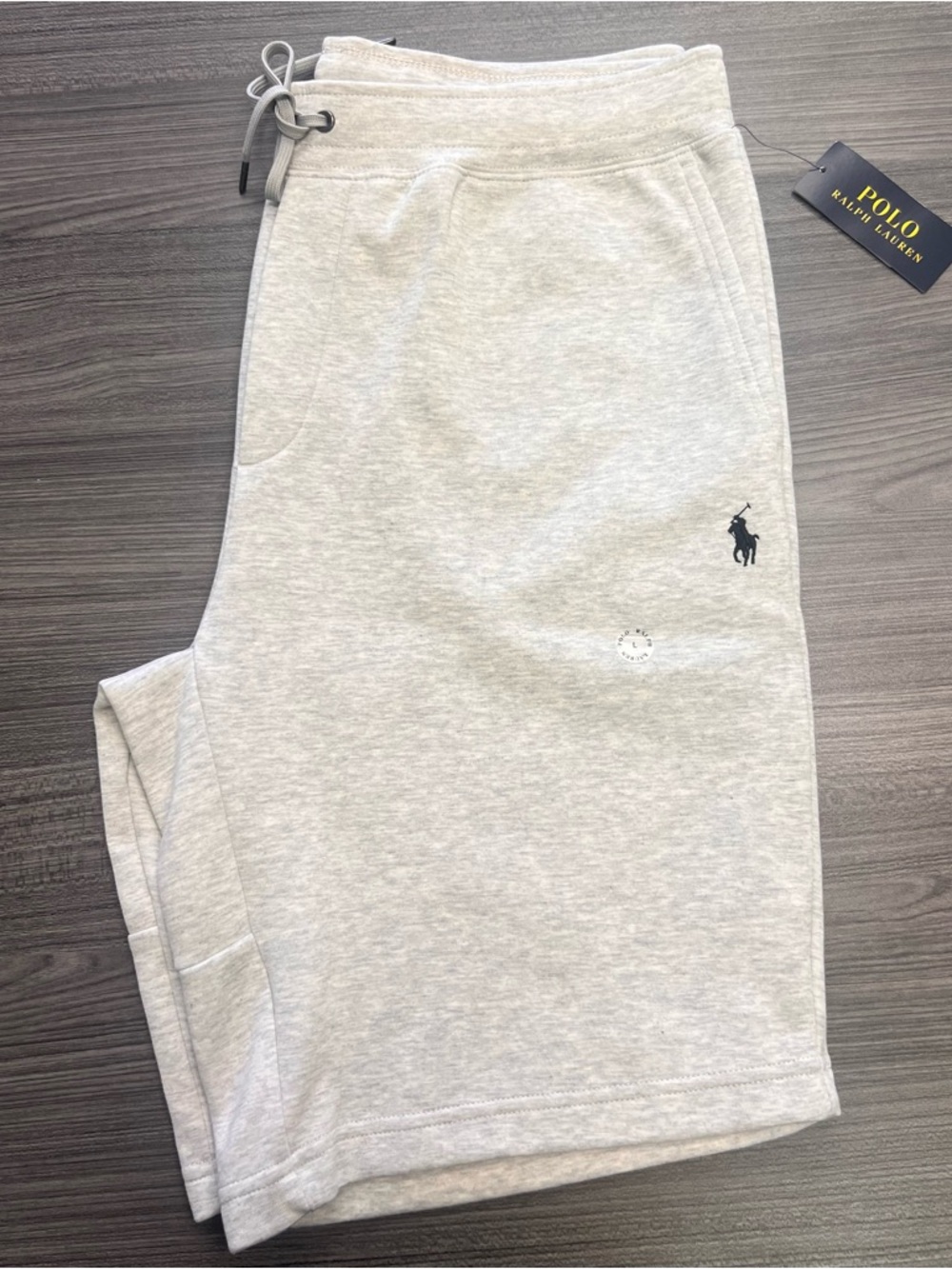 Polo by Ralph Lauren Light Gray Athletic Sweatshorts